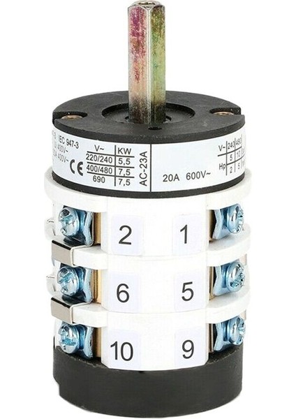 20A 220/380V Lastik Değiştirici Motor Ileri Ters Anahtar ve Ters Ayak Pedalı (Yurt Dışından)