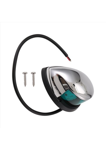 1pcs 12V Gezinme Işıkları LED Çinko Alaşım Yay Işık Deniz Teknesi LED Kırmızı Yeşil Pontoons Yelken Sinyal Işıkları (Yurt Dışından) modelleri