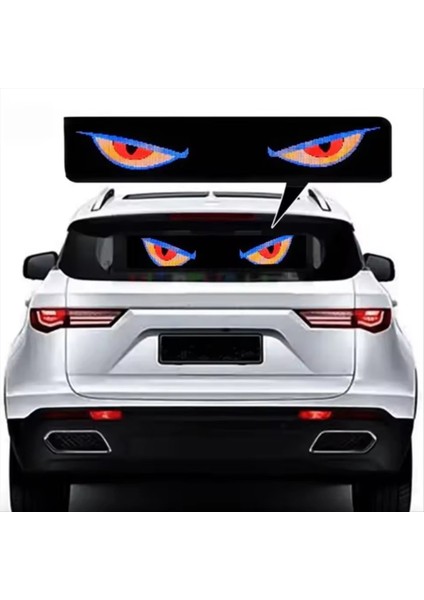 Ön Cam Için LED Gözler Animasyonlu Parlayan Araba Gözleri Esnek LED Ekran Programlanabilir Esnek LED Işaretleri Araba Için LED Ekran (Yurt Dışından) modelleri