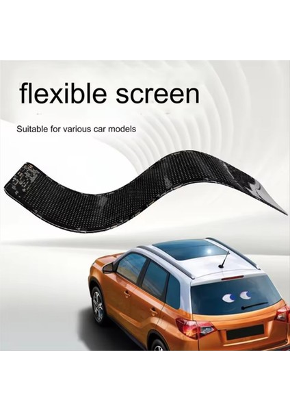 Ön Cam Için LED Gözler Animasyonlu Parlayan Araba Gözleri Esnek LED Ekran Programlanabilir Esnek LED Işaretleri Araba Için LED Ekran (Yurt Dışından) indirimleri