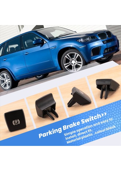 Otopark Freni El Freni P Düğme Anahtarı Bmw X5 E70 2006-2013 X6 E71 2008-2014 (Yurt Dışından) fırsatları