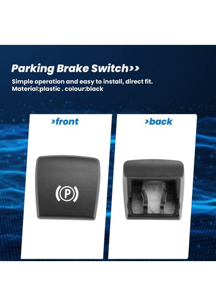 Otopark Freni El Freni P Düğme Anahtarı Bmw X5 E70 2006-2013 X6 E71 2008-2014 (Yurt Dışından) indirimleri