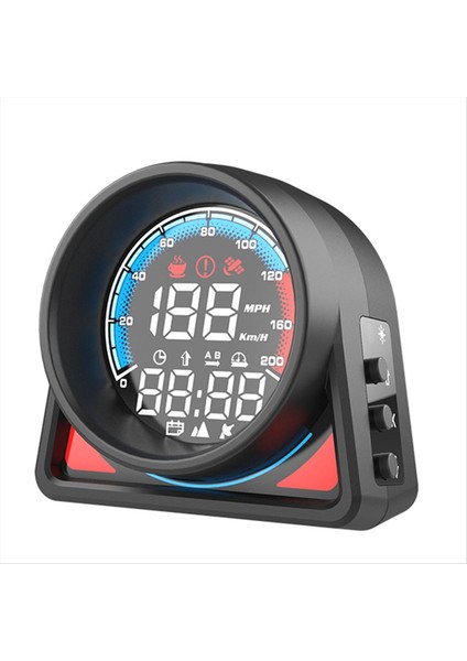 Araba Başlık Ekranı Gps Dijital Hız Tezgahı Kmh/mph LED Ekran Hız Uyarısı Yorgunluk Sürüş Hatırlatma Hatırlatma Araç Rv Suv (Yurt Dışından)