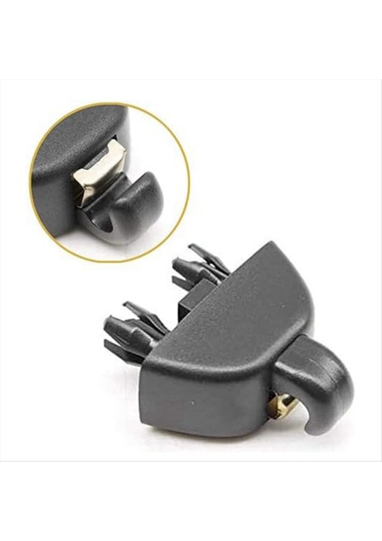 Araba Güneşi Vizörü Klips Plastik Güneş Vizör Kanca Klips Volkswagen Için Passat Için Güneş Visor Klips Tutucu Audi A6 6R0857561 Siyah (Yurt Dışından) indirimleri