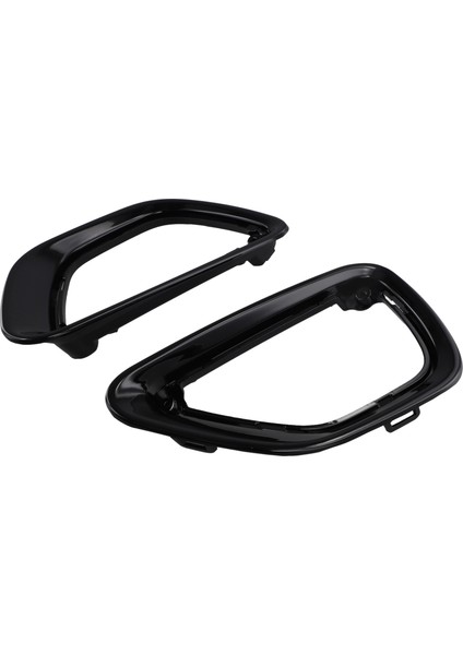 Araba Ön Sis Lambası Döşeme Çerçevesi 68143078AB 68143079AB Jeep Grand Cherokee 2014-2018 Sis Lamba Trim Çerçeveleri (Yurt Dışından)