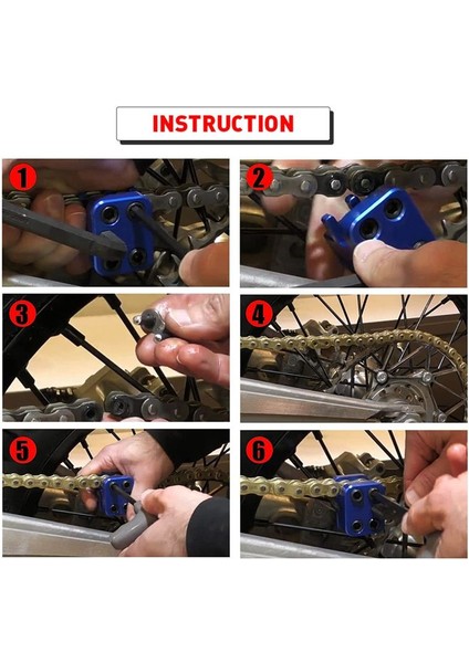 Profesyonel Ana Bağlantı Zinciri Basın Aracı 520 525 530 Yan Plaka Motosiklet Atv Kir Bisiklet (Yurt Dışından) modelleri