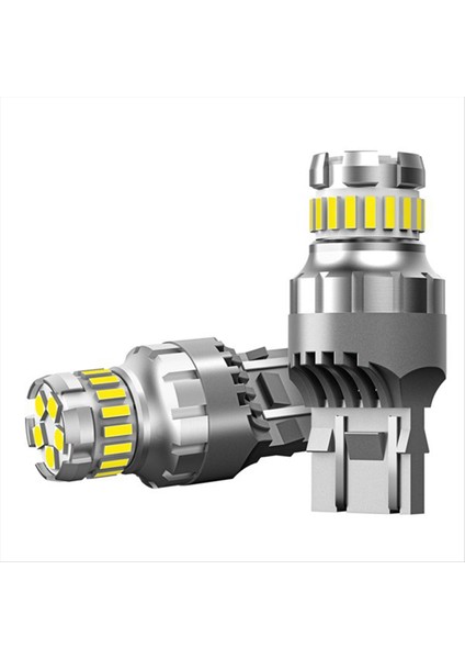14PCS Araba T20 7440 W21W LED Canbus Ters Işıkları 7443 LED Ampul Trage Freni Sinyal Işıkları 6000K Süper Parlak Lamba (Yurt Dışından)