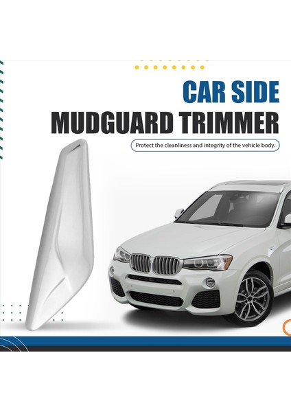 -Bmw X3 X4 F25 F26 2013-2017 Ön Sol Yan Krom Çamurluk Trim Son Işaretleyici Sinyal Işık Lambası Kapak Trim (Yurt Dışından) fırsatları