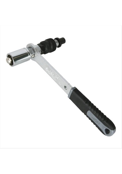 Süper B Bisiklet Çok Fonksiyonlu Krank Sökme Aracı 2 Içinde 1 Zincir Krank Anahtarı 11.8mm Iplik 6/8mm Hex TB-CR20 (Yurt Dışından)