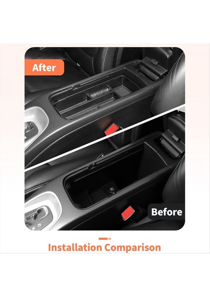 Dodge Yolculuğu Için Orta Konsol Koltuk Saklama Kutusu 2011-2020 Merkez Konsol Organizatör Tepsi Iç Aksesuarları (Yurt Dışından) indirimleri