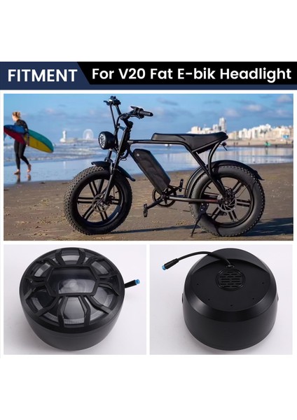 Ouxi Fatbike V20 Bisiklet Far Ayarlanabilir Işık Gecesi Güvenli (Yurt Dışından) indirimleri