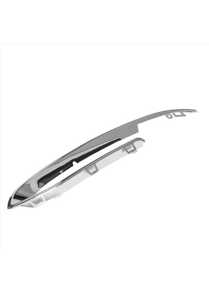 1paır Ön Tampon Sis Lamba Lamba Kaş Kapağı Bmw 5 Serisi F10 F18 520LI 525LI 2014-2017 Mesh Chrome Strip (Yurt Dışından)