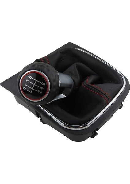 6 Hızlı Dişli Değiştirme Düğmesi Yürüyüşü Önyükleme Kapağı Kit Dişli Vardiyası Knob Golf Için 5 6 Mk5 Mk6 Gtd R32 R20 2004-2013 (Yurt Dışından) modelleri