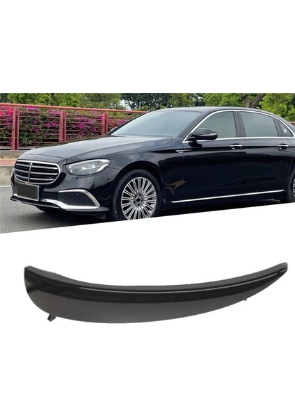 Sol Ön Tampon Trim Şeridi A2138856306 Mercedes-Benz E-Serisi W213 C238 2015-2023 Otomobil Accessorie Parlak Siyah (Yurt Dışından) indirimleri