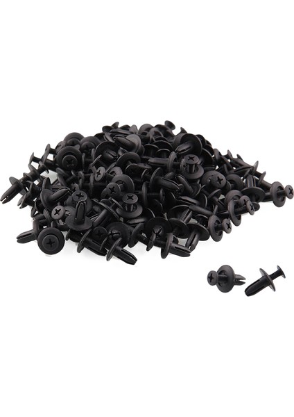 120 x 6mm Araba Plastik Perçinler Deliği Çaplı Bağlantı Elemanı Tampon Itme Pimi Klipsleri (Yurt Dışından)