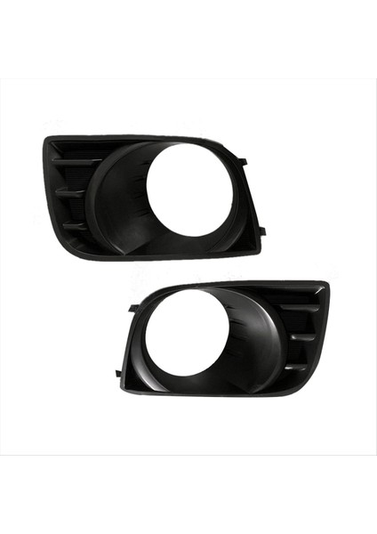 1paır Araç Ön Tampon Sis Lambası Çerçeve Kapak 81482-0C021 81481-0C021 Toyota Sequoia Için 2008-2016 Sis Işık Çerçevesi (Yurt Dışından)