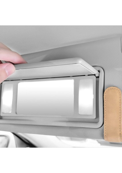 Araba Sun Visor Güneş Gözlüğü Kılıf Klipsi Hanger Bağlantı Edin Güneş Gözlüğü Tutucu Kart Bilet Saklama Kutusu Gözlük Tutucu (Yurt Dışından) modelleri