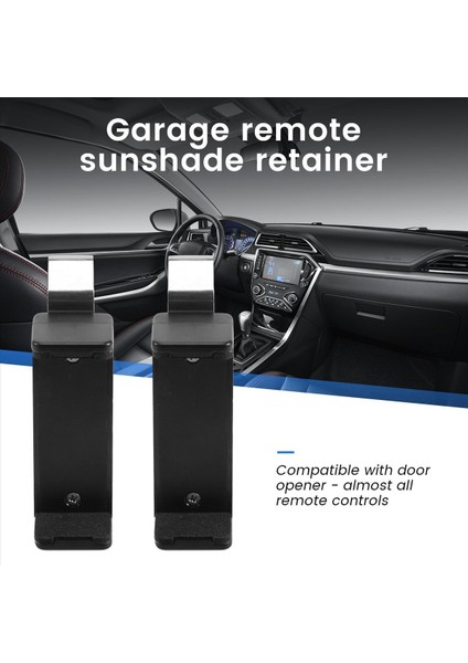 Garaj Kapı Açıcı Klibi, Liftmaster Sears Chamberlain Için Araba Garajı Uzaktan Vizör Klipli, Uzaktan Kumandalar Için 2 Adet (Yurt Dışından) modelleri