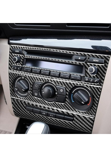 Bmw 1 Serisi Için Karbon Fiber Lhd E87 E81 E82 08-13 Merkez Konsolu Ac Radyo Cd&#39;si Panel Trim Iç Aksesuarlar, A (Yurt Dışından) indirimleri