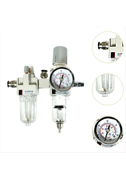 Hava Basın Yağı Su Ayırıcı Regülatör Regülatör Tuzağı Filtresi Hava Filtresi Yağlayıcı Kombinasyonu Lastik Değiştirici Makine Parçaları A (Yurt Dışından) indirimleri
