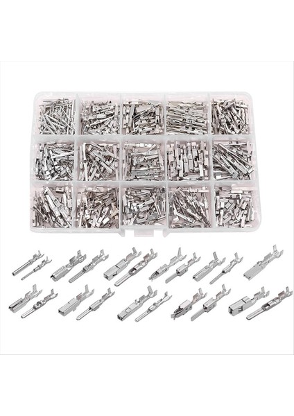 290PCS Otomotiv Tel Terminal Pinkonektör 1-3.5mm Yalıtımlı Fiş Sökme (Yurt Dışından)