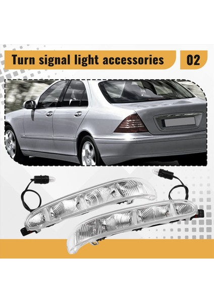 A2208200521 A2208200621 Araba Dikizim Aynası Dönüş Sinyal Işığı Mercedes Benz S-Serisi cl 55 500 65 S350 S430 2002-2006 (Yurt Dışından) indirimleri