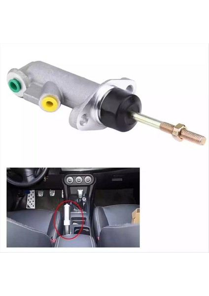 Fren Ana Silindir Alüminyum Alaşım Araç Fren Ana Silindir Hidrolik Hidro El Freni Için Uzaktan (Yurt Dışından) indirimleri