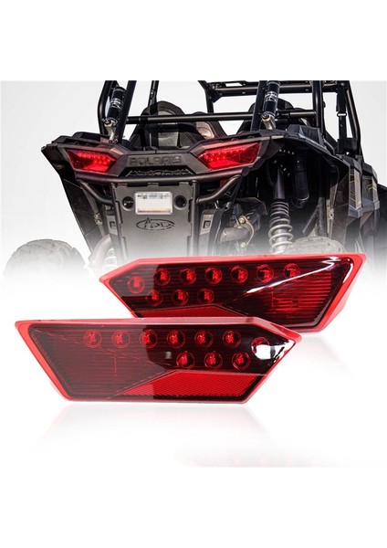 Polaris Için Rzr Turbo 1000 Xp 900 S 2014-2019 LED Kuyruk Işık Sinyali Işık Fren Lambası Kırmızı (Yurt Dışından) modelleri