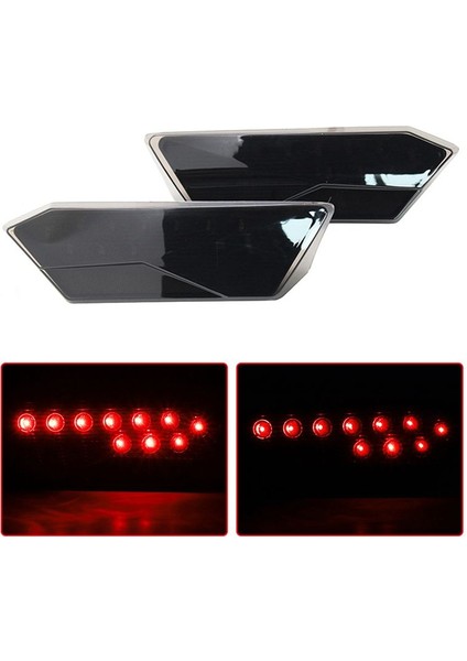 Polaris Için Rzr Turbo 1000 Xp 900 S 2014-2019 LED Kuyruk Işık Sinyali Işık Fren Lambası Kırmızı (Yurt Dışından) indirimleri