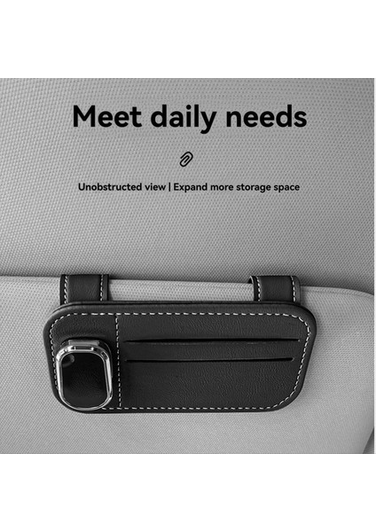 Araba Çok Fonksiyonlu Güneş Gözlüğü Klip Kart Tutucu Klip Klip Çerçeve Güneş Vizör Organizatör Güneş Gözlüğü Klip Kartı Klip (Yurt Dışından) fırsatları