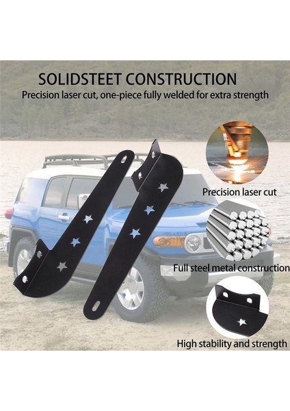 Araba Üst Çatı Ön Cam LED Işık Çubuğu Searglight Toyota Fj Cruiser 2007-2021 Aksesuarları Için Braket Montajlar (Yurt Dışından) modelleri