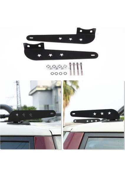 Araba Üst Çatı Ön Cam LED Işık Çubuğu Searglight Toyota Fj Cruiser 2007-2021 Aksesuarları Için Braket Montajlar (Yurt Dışından) indirimleri