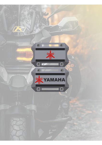 Yamaha Için Crash Bar Nardo Siyah -Dayanıklı Motor Koruma Aksesuarı (Yan Tampon)