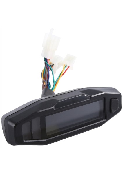 Evrensel Motosiklet Speedometre Takometre Yağ Göstergesi Hd Ekran Dijital Sayacı Gösterge Kümesi Dönüş Sinyal Işığı (B) (Yurt Dışından) fırsatları