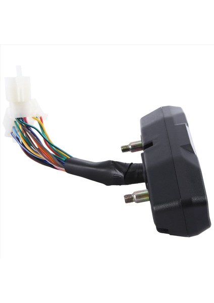 Evrensel Motosiklet Speedometre Takometre Yağ Göstergesi Hd Ekran Dijital Sayacı Gösterge Kümesi Dönüş Sinyal Işığı (B) (Yurt Dışından) indirimleri