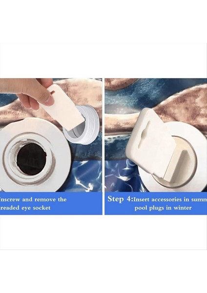 2pcs Giriş Takma Koltuk Çıkarma Aracı Dönüş Takma Göz Küresi Koltuk Çıkartma Hayward SPX1419B1 Için Uyumlu (Yurt Dışından) indirimleri