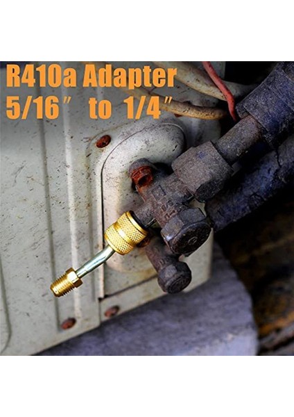 Mini Split Sistem Klima Hvac 5/16 Inç Dişi Için R410A Adaptörü 1/4 Inç Erkek Parlama, Valf Çekirdek Çıkarıcı (Yurt Dışından) fırsatları