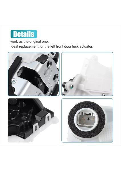 Toyota Yaris Için Toyota Yaris R Için Araba Kapısı Kilidi Aktüatör Motoru 69040-47060,931-494 (Yurt Dışından) modelleri