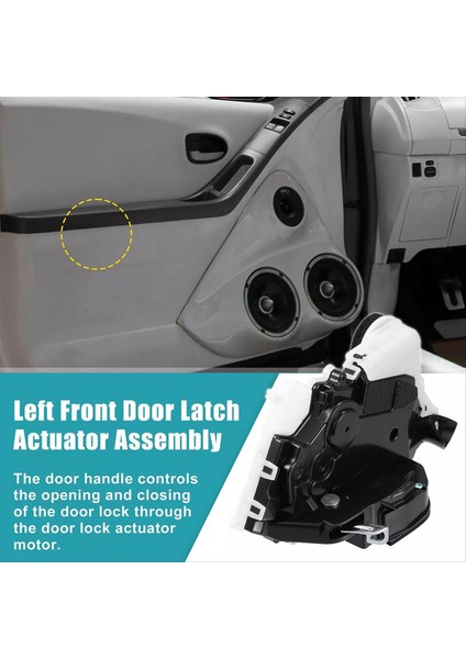 Toyota Yaris Için Toyota Yaris R Için Araba Kapısı Kilidi Aktüatör Motoru 69040-47060,931-494 (Yurt Dışından) fırsatları