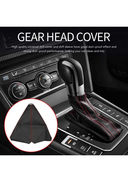 Evrensel Otomatik Manuel Dişli Vites Knob Boot Toz Tozu Dişli Yürüyüşü Kapak Dişli Vites Değiştirici Boot Vites Düğmesi Gaiter Boot (Yurt Dışından) fiyatları