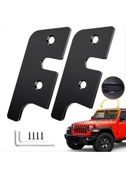 Sun Visor Onarım Kiti, Sun Visor Klipleri Jeep Wrangler Jk 2018/WRANGLER 2018-2023/GLADYATÖR 2020-2023 (Yurt Dışından) fiyatları