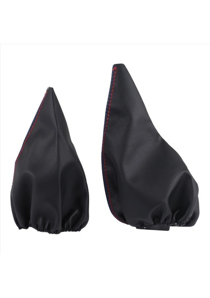 2 Pcs/set Yeni Araba Vites Çubuğu El Freni Deri Yürüyüşçü Önyükleme Kapağı Kasa Dişli Vites Yırtığı Bmw 3 Serisi E36 E46 M3 (Yurt Dışından)
