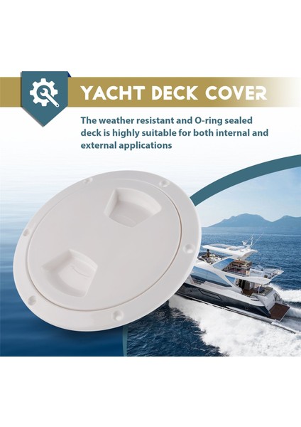 Muayene Güverte Plakası Dökme Hatch Deniz Teknesi Yat Çıkarılabilir Kapak Abs-5 ​​inç (Yurt Dışından) indirimleri