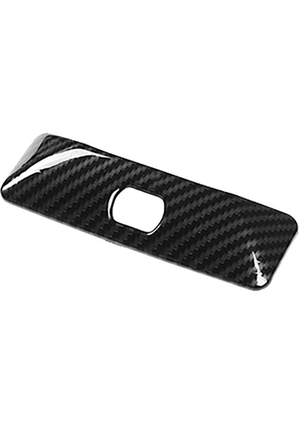 Araç Karbon Fiber Eletronik Park Freni Düğmesi Çerçeve Kapak Trim Mercedes Benz C Glk E Sınıfı W204 X204 W212 (Yurt Dışından)