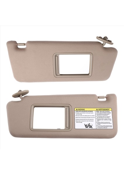 Toyota Tacoma Için Araba Sun Visor Iç Güneşlik 2005-2012 74320-35C10-B0 74310-35C10-B0 Bej (Yurt Dışından) fiyatları