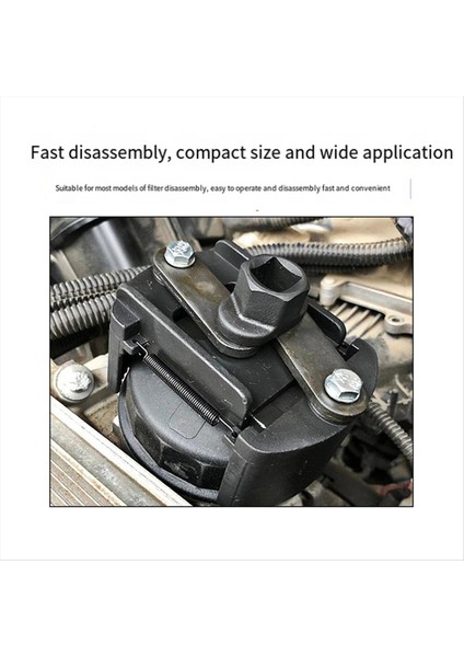 Evrensel Ayarlanabilir Iki Çeneli Yağ Filtresi Anahtarı Filtresi 60-80MM Filtre Anahtarları Sökücü Çelik Yakıt Döküm Iki Pençe (Yurt Dışından) fırsatları