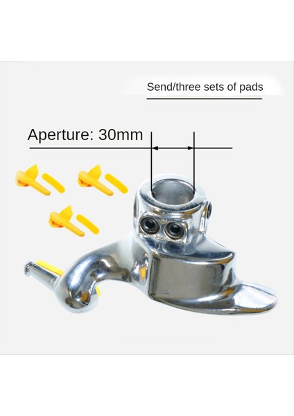 Lastik Değiştirici, Otomobil Lastik Değiştirici Montaj Için 3 Çift Jant Koruyucusu Olan Demount Ördek Kafa Aracı, 30MM (Yurt Dışından) fırsatları