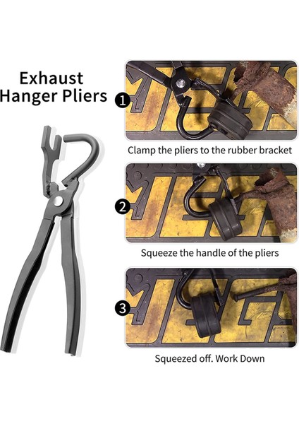 Egzoz Pensesi Askı Braketi Çıkarma Pensesi Kauçuk Askı Destekleri Destekleri Ayrılır (Yurt Dışından) fiyatları