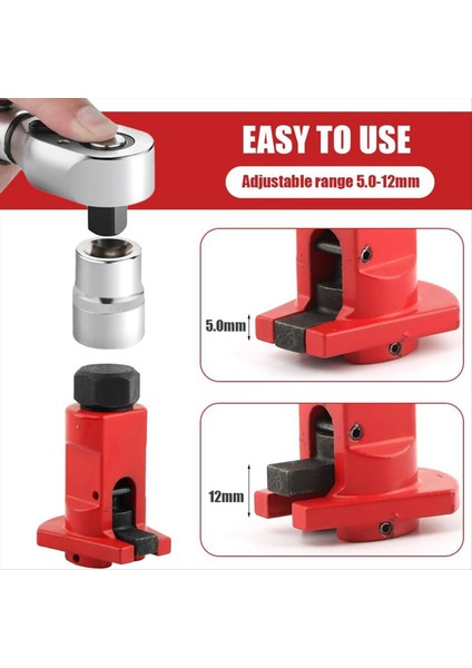 Evrensel Süspansiyon Strut Spurser Aracı, 5.0 - 11.5mm Aralık Paketi 2 ile Karbon Çelik Strut Knuckle Ayırıcı 2 (Yurt Dışından) fırsatları