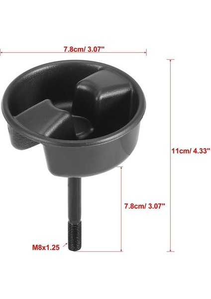 Jeep Wrangler Için 2pcs Jk 2007-2017 Sert Üst Montaj Vidası Düğmeleri 1CJ57DX9AD Montaj Sekmesi (Yurt Dışından) fiyatları